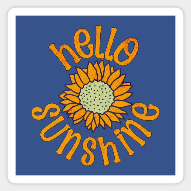 Hello Sunshine Sticker by LexieLou